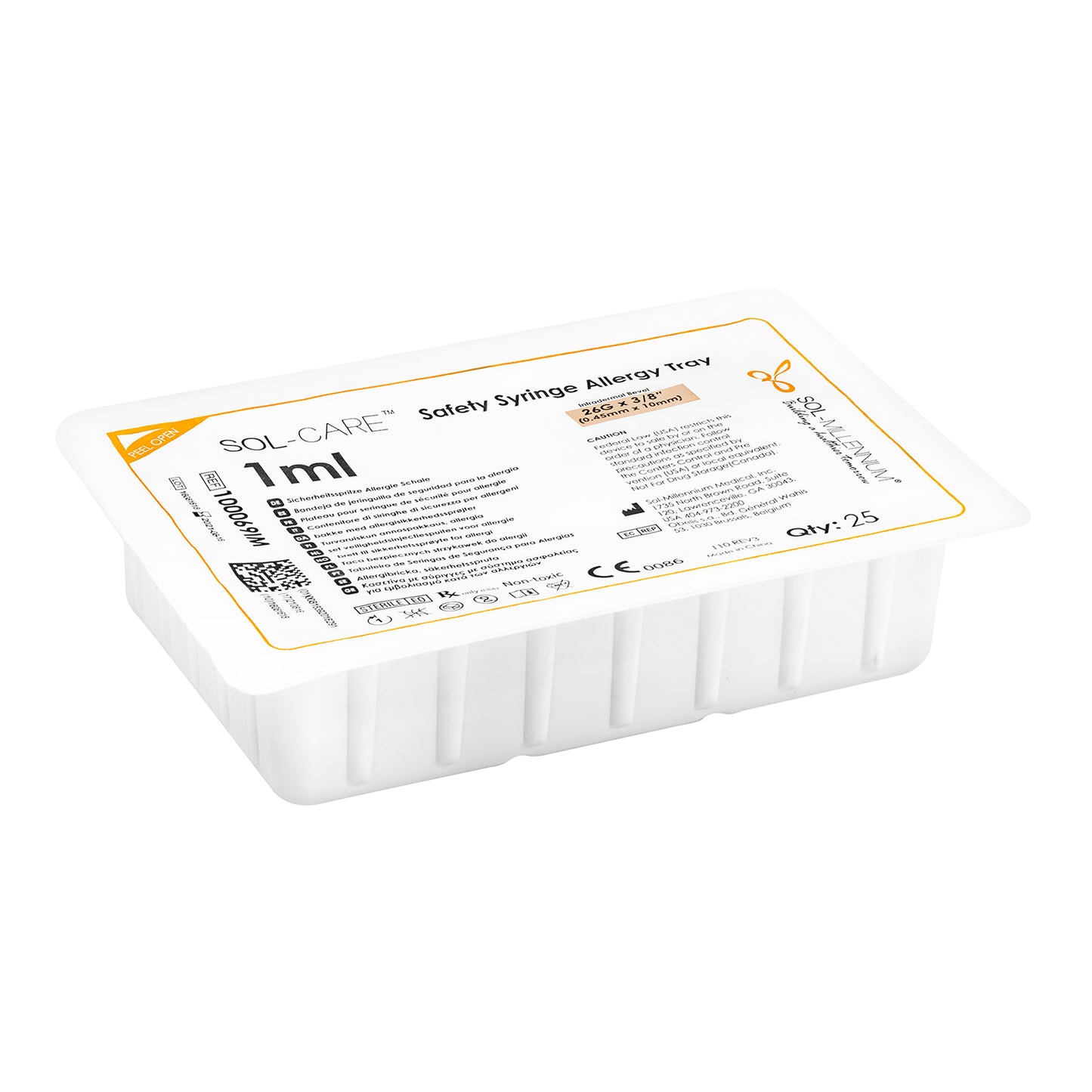 Sol-M® Allergy Syringe Tray
