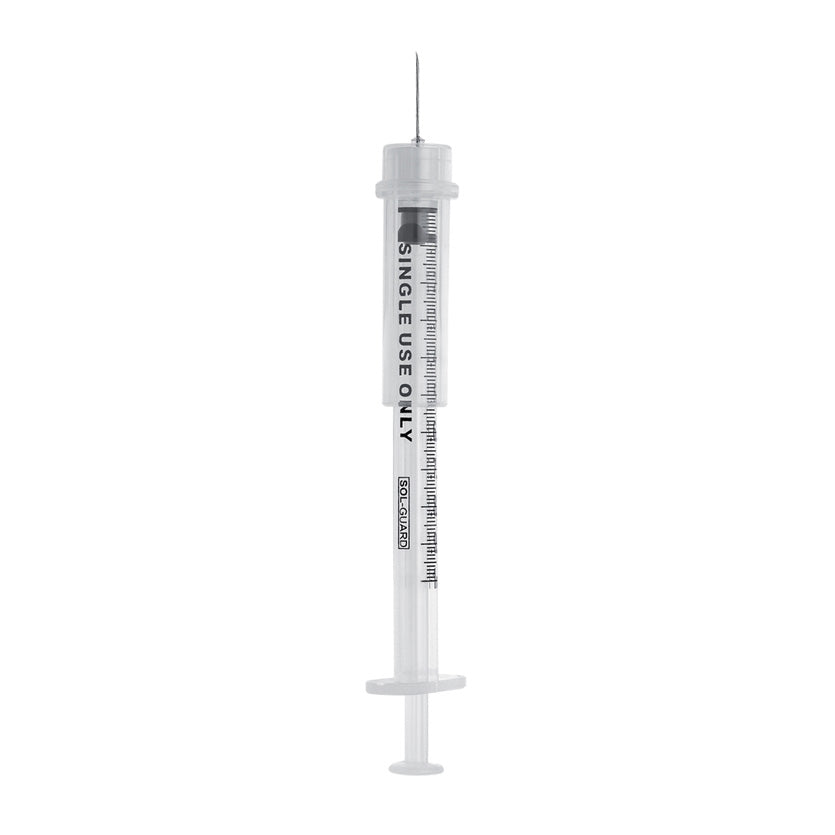 Sol-Guard® Safety TB Syringe