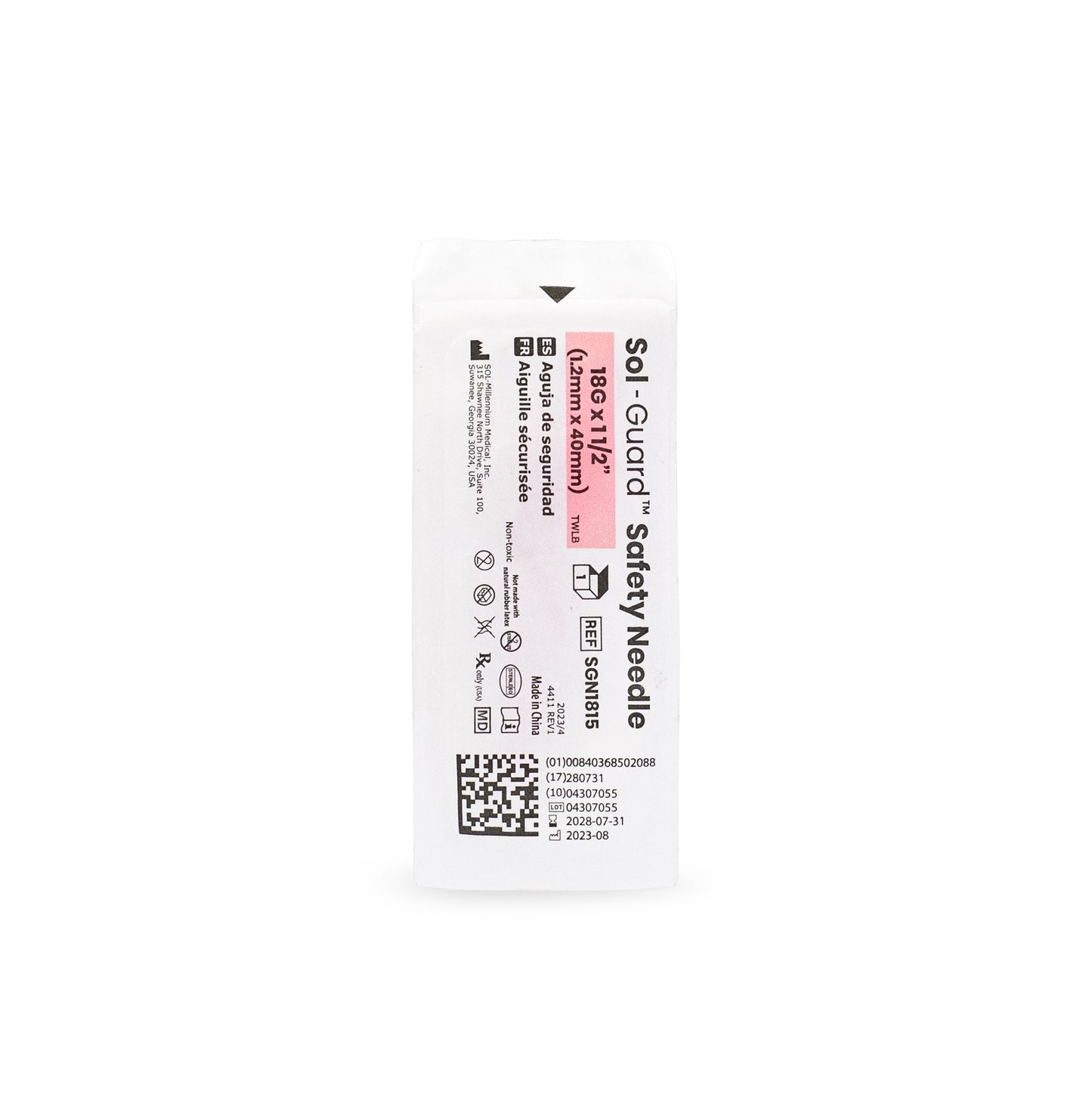 Sol-Guard® Safety Needle