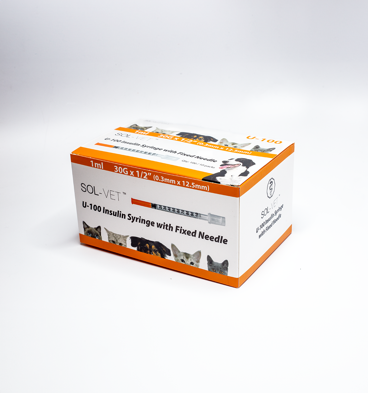 Sol-Vet® Standard Insulin Syringe - Flash Sale
