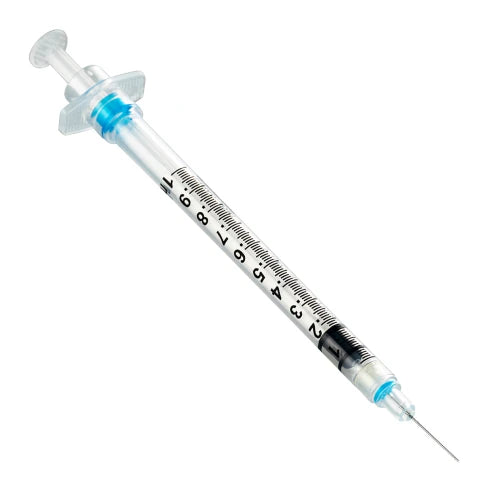 Sol-Care® Safety Syringe with Fixed Needle