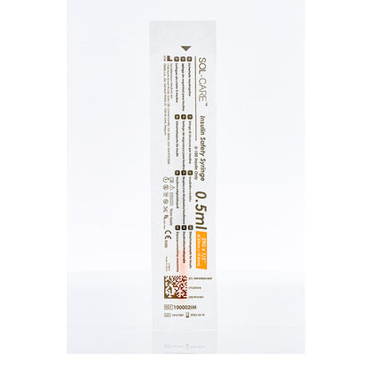 Sol-Care® Safety Insulin Syringe