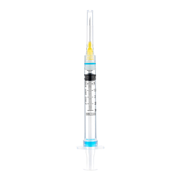 Sol-Care® Safety Syringe with Exchangeable Needle - Flash Sale