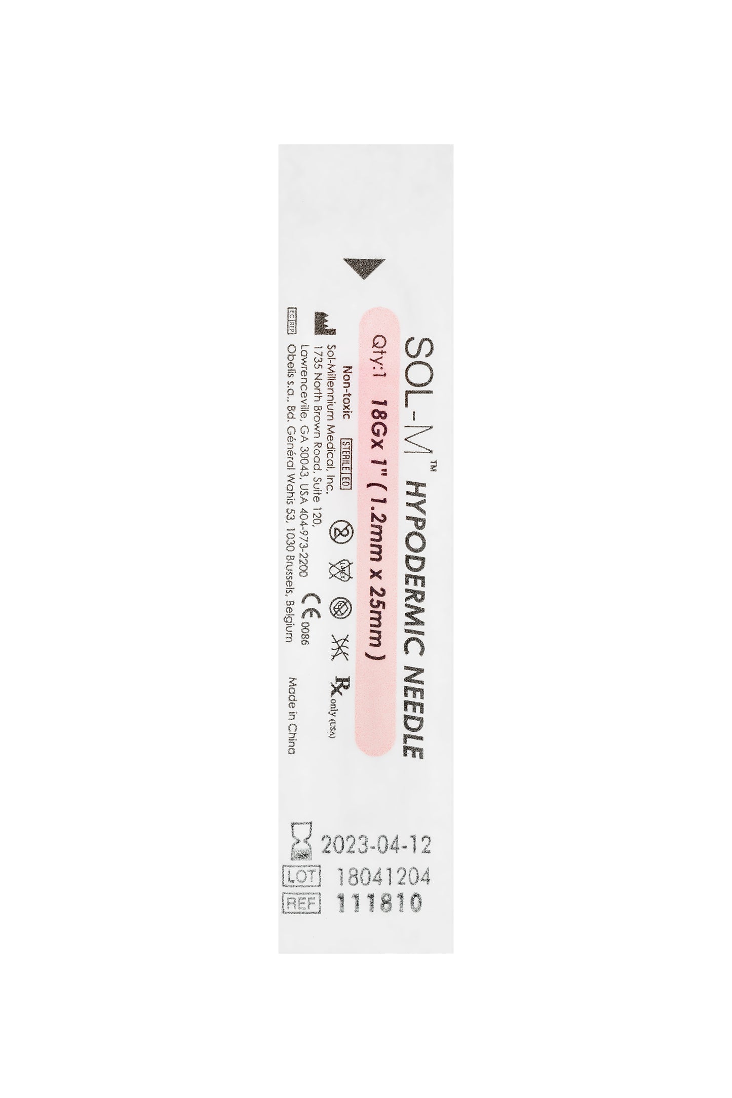 Sol-M® Hypodermic Needle