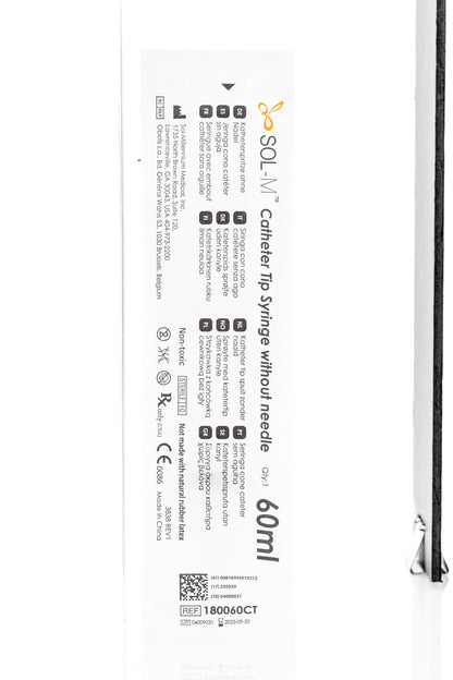Sol-M® Catheter Tip Syringe without Needle