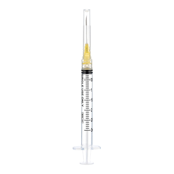 Sol-M® Luer Lock Syringe with Exchangeable Hypodermic Needle - Flash Sale