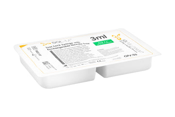 Sol-M® 3-Piece Syringe with Exchangeable Needle Combo Convenience Tray