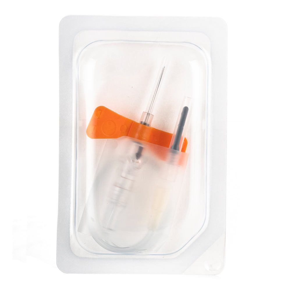 Sol-Guard Safety Pull Button Blood Collection Set