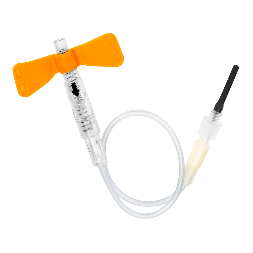 Sol-Guard Safety Pull Button Blood Collection Set