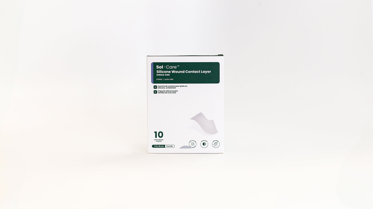 Sol-Care™ Silicone Wound Contact Layers