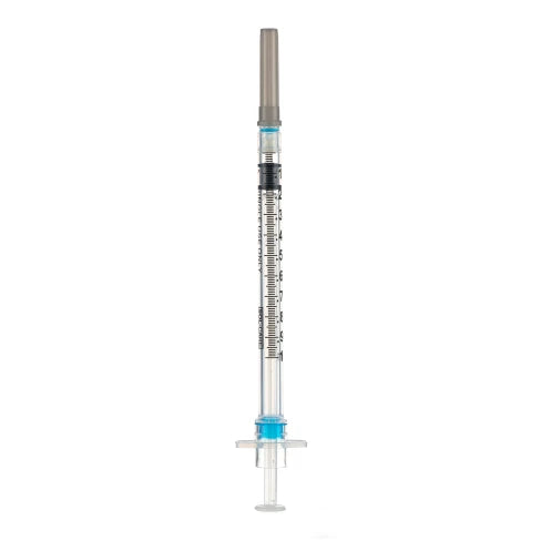 Sol-Care® Safety Syringe with Fixed Needle