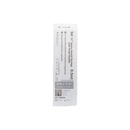 Sol-M® Safety Shield Syringe