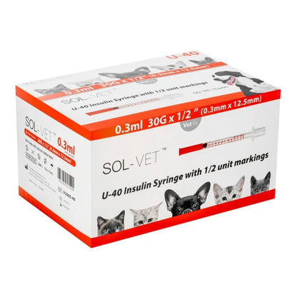 Sol-Vet® Standard Insulin Syringe