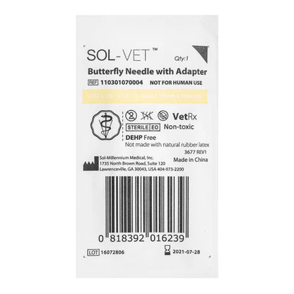Sol-Vet® Butterfly Needles