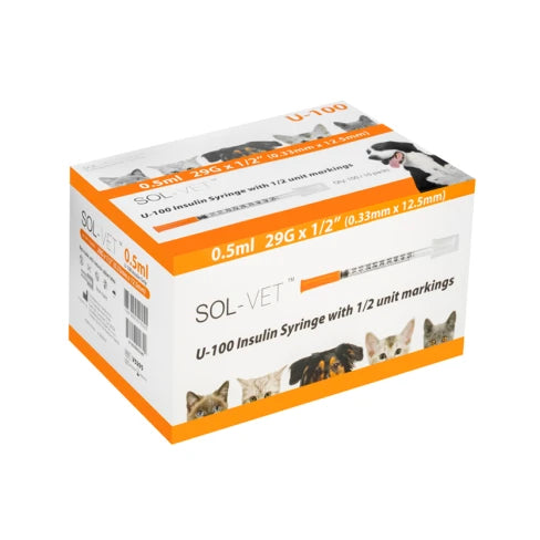 Sol-Vet® Standard Insulin Syringe